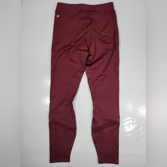 NEW Fabletics High Waisted Statement Powerlite 2.0 Women’s S/6 Leggings Burgundy - Picture 9 of 10